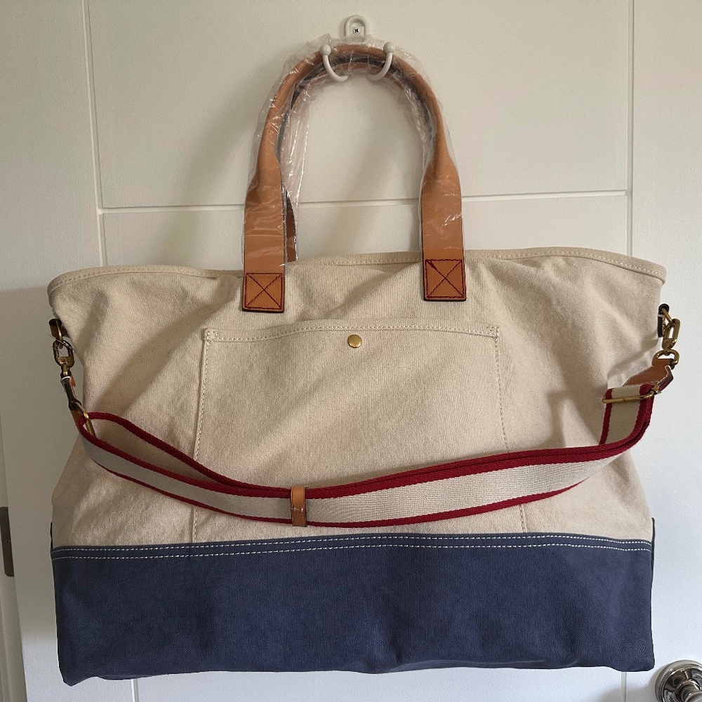 Brand New J. Crew Montauk Weekender Tote